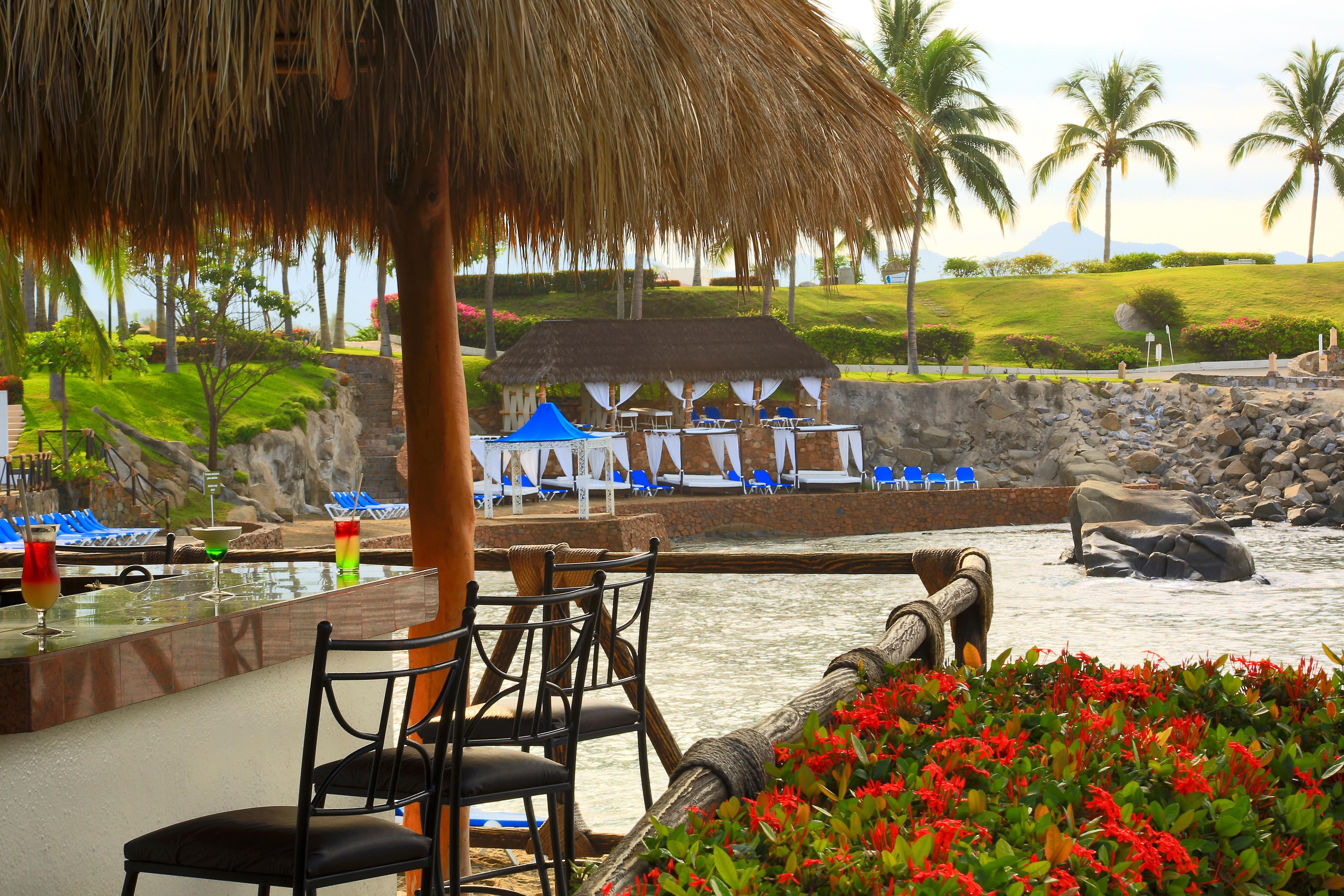 Hotel Barcelo Karmina Manzanillo Exteriér fotografie The swim-up bar at the Sheraton Vallarta.