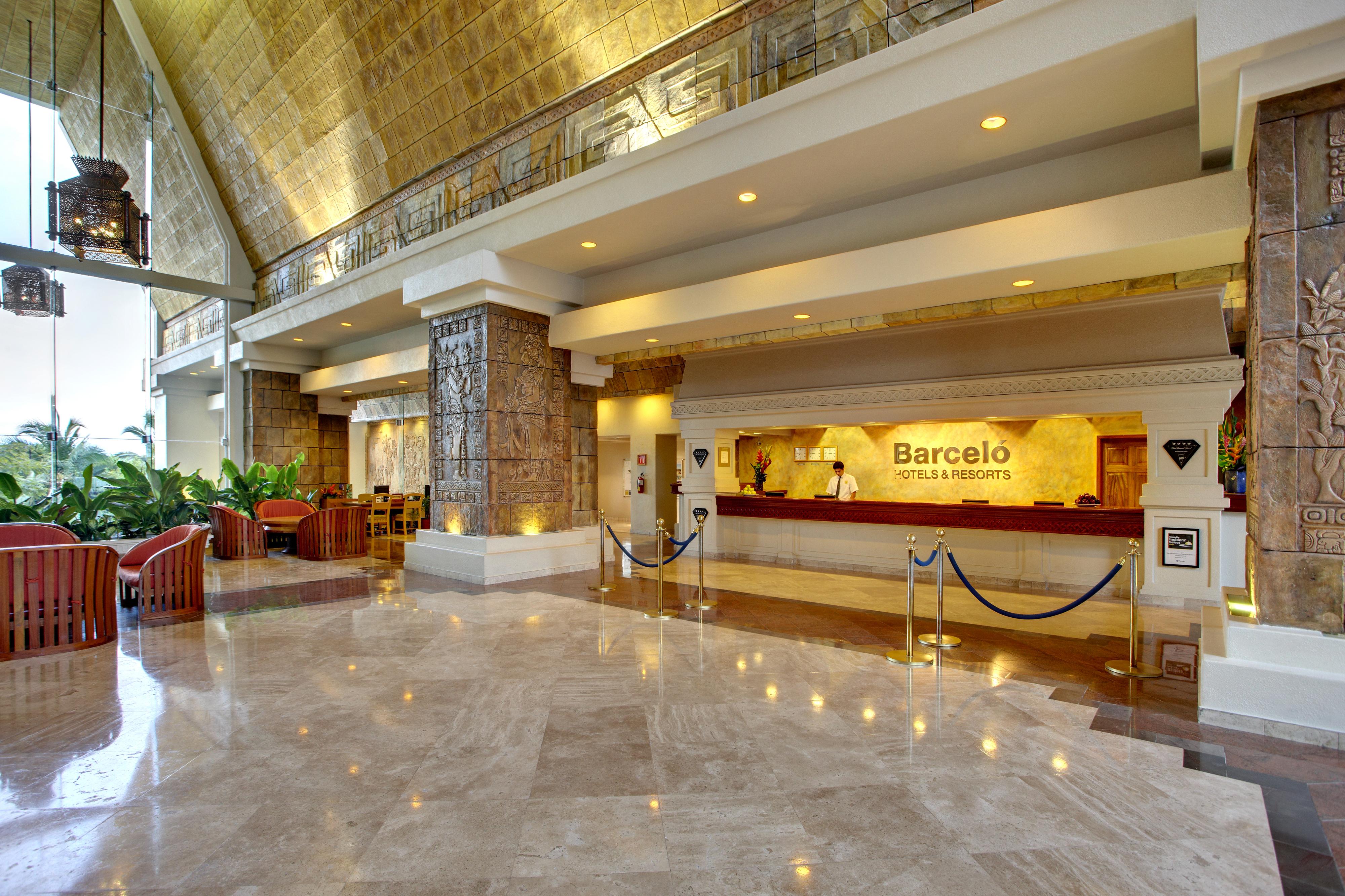 Hotel Barcelo Karmina Manzanillo Exteriér fotografie Lobby